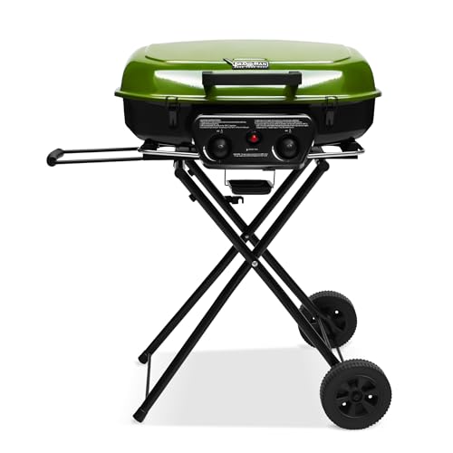 6-Burner Propane Gas Grill and Griddle Combo with Stainless Steel Lids F7495