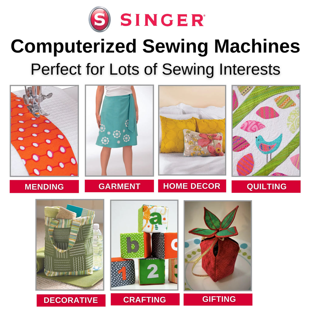 Sewing Machine with Extension Table and Hard Cover W812312