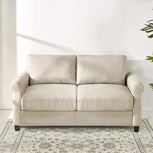 Loveseat Sofa, Tool-Free Assembly, Beige S263