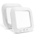 Rechargeable Motion Sensor Closet Light Indoor, Rechargeable Battery Operated Ceiling Light Wireless LED Ceiling Light Motion Activated Light for Shower Stairs Cabinet Hallway Balcony Basement