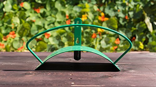 Wall Mount Deluxe Hose Hanger, 5/8", Weathered Verdigris Finish U79238