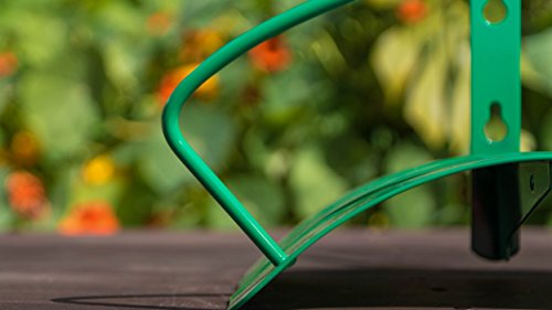 Wall Mount Deluxe Hose Hanger, 5/8", Weathered Verdigris Finish U79238