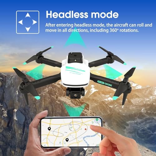 4K Camera Drone for Adults, Foldable FPV with Brushless Motor G69857