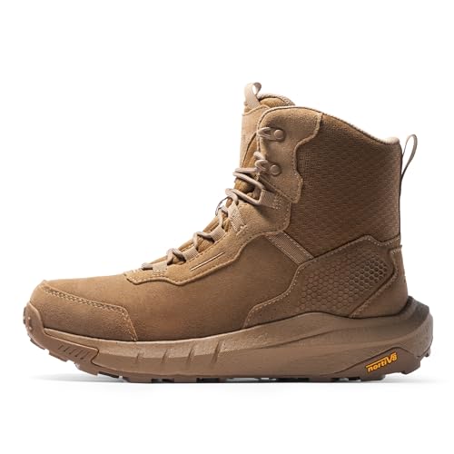 Men's Waterproof Tactical Work Boots Lightweight Leather Non-Slip Hiking P869327