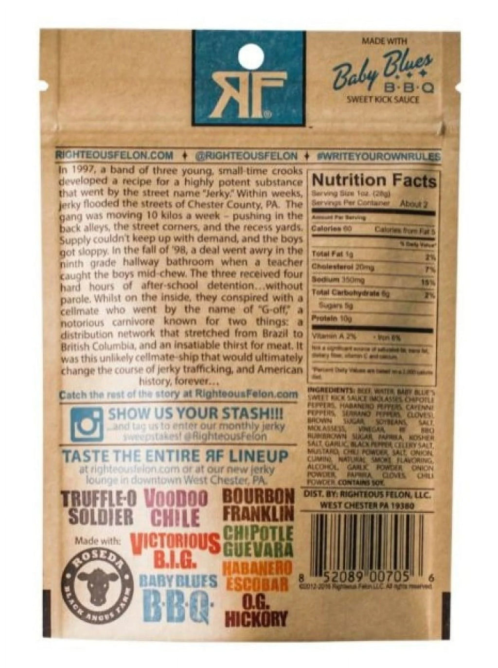 BBQ Beef Jerky X891