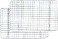 Cooling Rack Set of 2, RUseeN Stainless Steel 11.6" x 9.2" Baking Rack for Oven Cooking Roasting Grilling Broiling, Grid Wire Rack for Bacon Pizza Chicken BBQ Meat, Dishwasher Safe