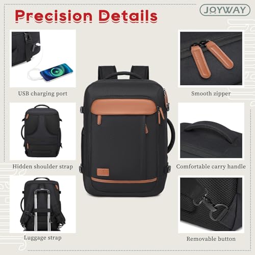 Expandable Carry-On Luggage Set, Lightweight Hard Shell 20 Inch with Spinner Wheels M12570