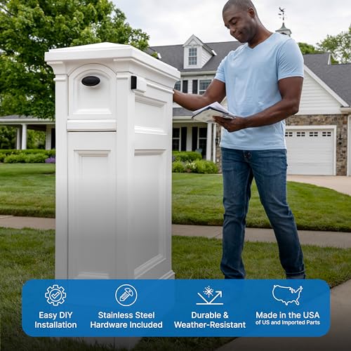 Onyx Black Mailbox J700
