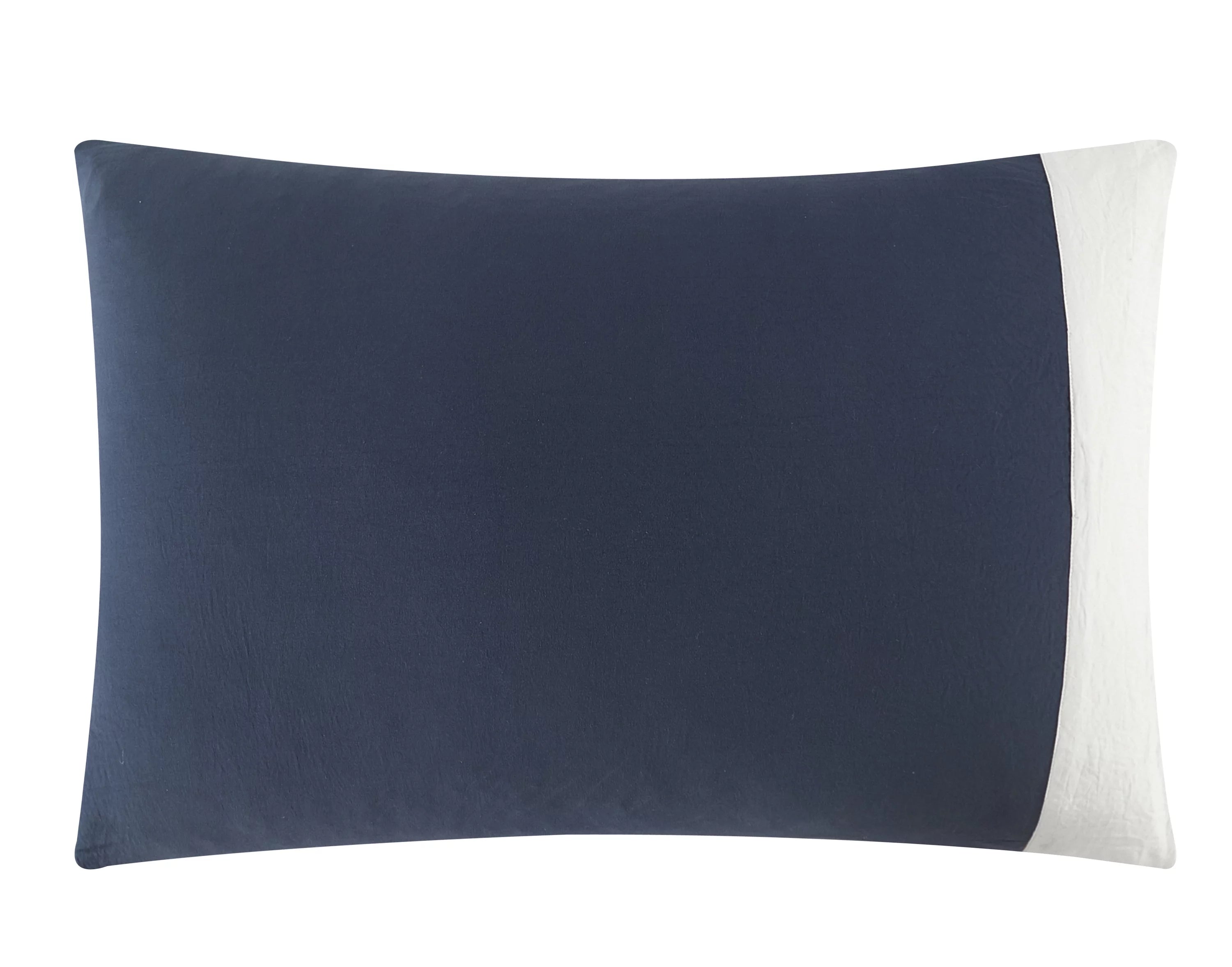Navy Full Comforter Set with Sheets, Aztec, Polyester U168834