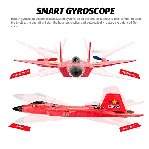 F22 RC Airplane Fighter, 2.4Ghz 2 Channel Remote Control Plane for Kids Beginners Y282