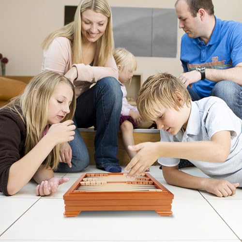 16" 3-in-1 Wooden Folding Chess, Checker & Backgammon Board Game Set L259
