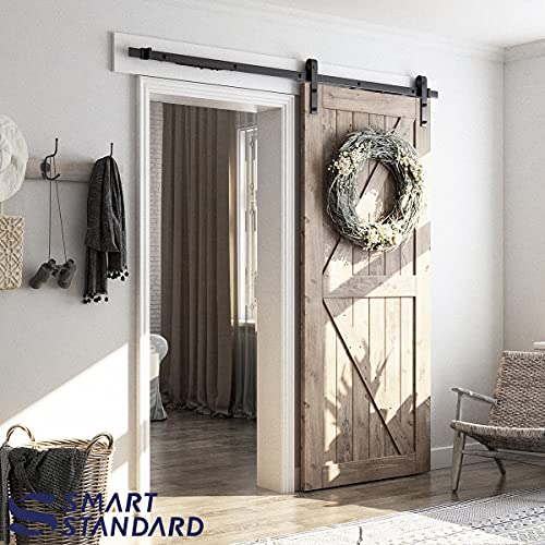 Sliding Barn Door Soft Close Hardware Kit for 36-40 Inch Door Panel Q939896