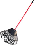 Bully Tools 92630 Poly Lawn and Leaf Rake with Fiberglass Handle, 31-Inch