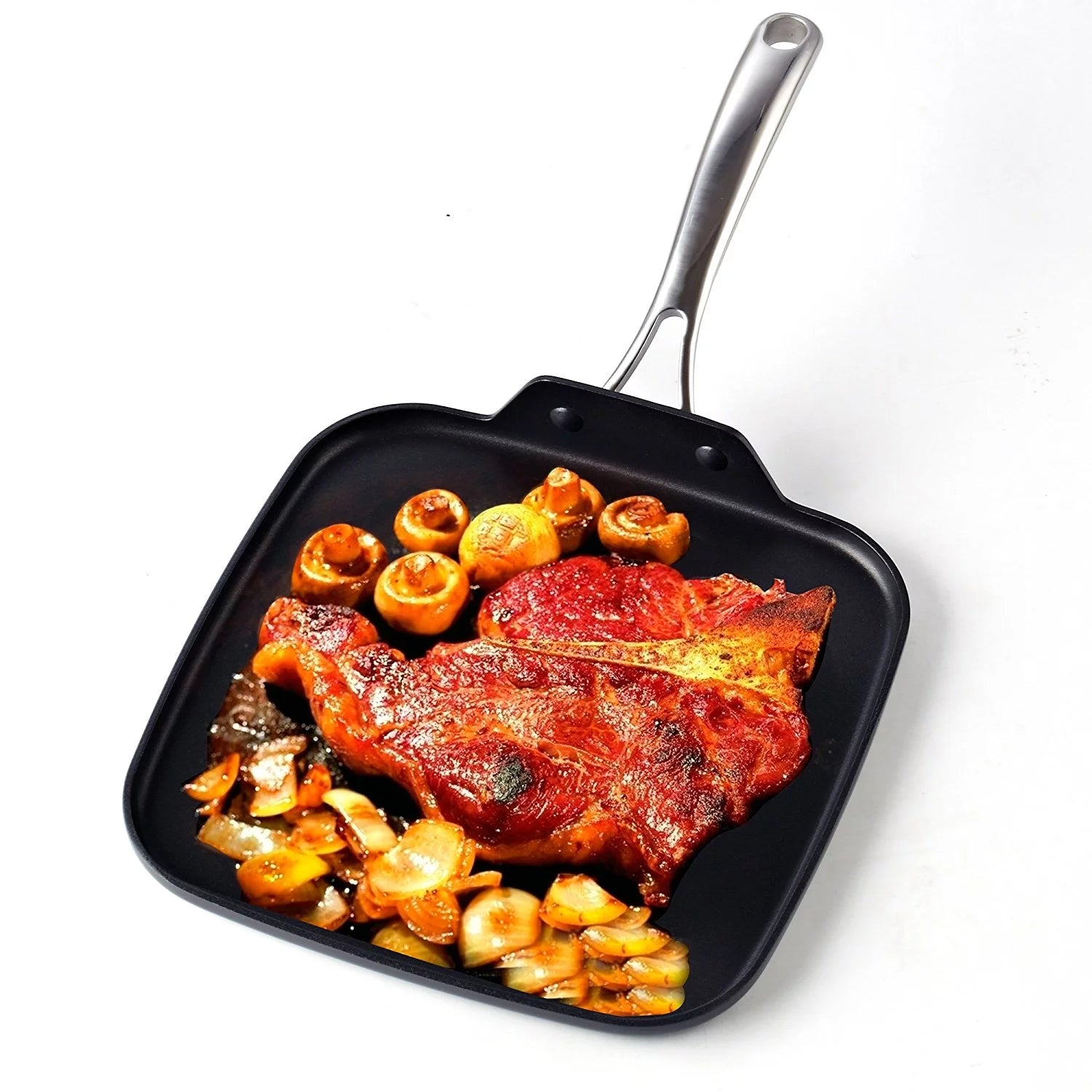 Nonstick Square Griddle Pan 11 x 11-Inch, Hard Anodized G7966