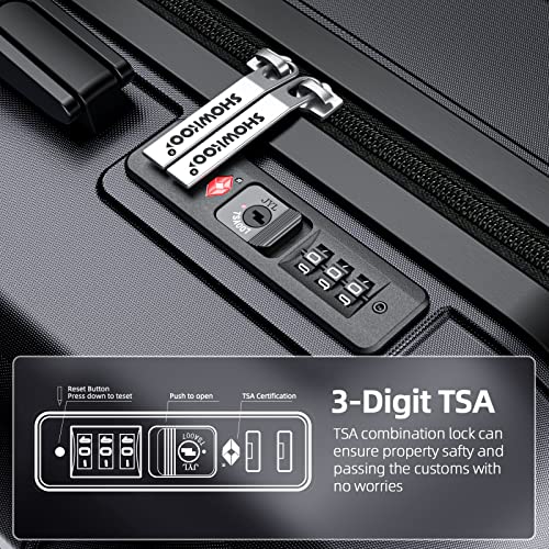 Expandable Luggage Set with TSA Lock A418040