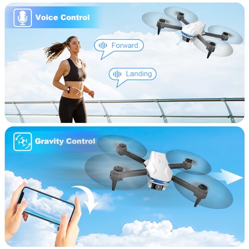 Foldable Camera Drone for Adults with Carrying Case P8855