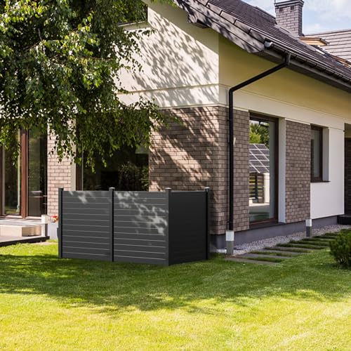 Vinyl Privacy Fence Screen 48"W x 48"H, 3 Panels H199390
