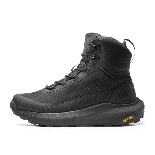 Men's Tactical Hiking Boots Lightweight Cushion Sole Side Zipper 8 Inches C799