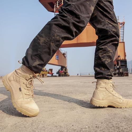 Men's Tactical Hiking Boots Lightweight Comfortable 6 Inches W3780