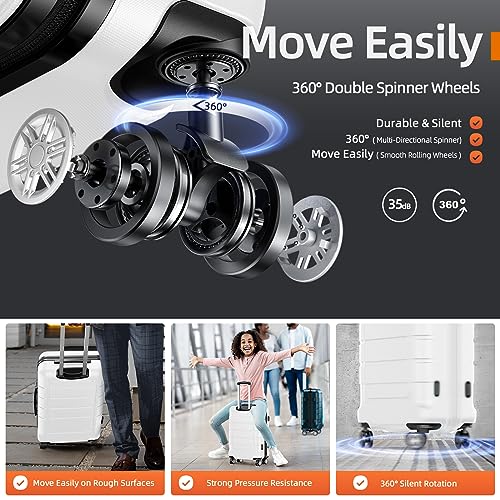 Expandable Luggage Set with TSA Lock A418040