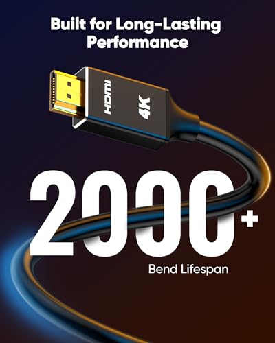 4K HDMI Cable 50ft, in-Wall CL3 Rated, High Speed with HDR10 E359430