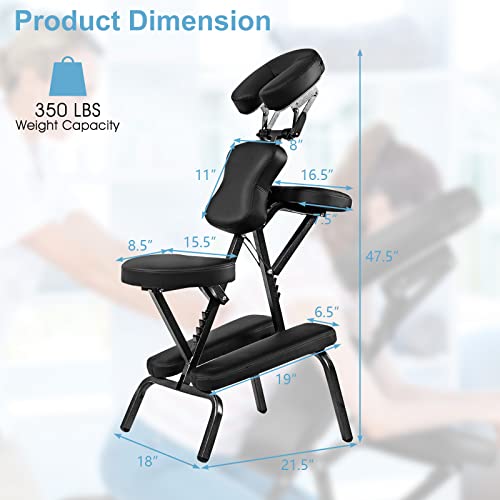 Portable Massage Chair with Carrying Bag X71829