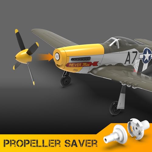 RC Plane 4 Channel Remote Control Fighter Airplane with 6-Axis Gyro, Easy to Fly for Beginners L2816