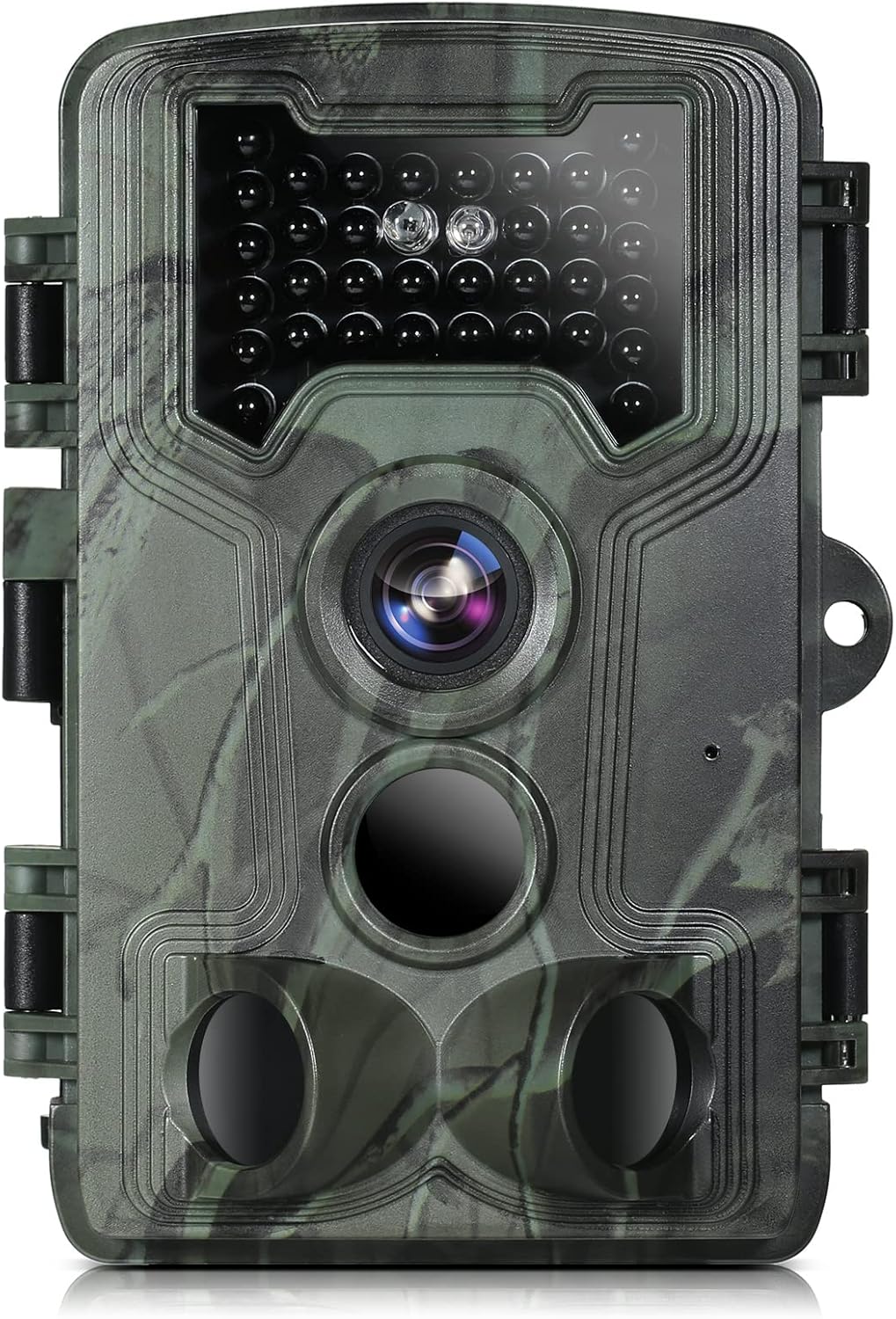 Sport Camera, 36MP 1080P Trail and Game Camera with Night Vision 3 PIR Sensors IP66 Waterproof Motion Activated Infrared Hunting Camera for Outdoor Wildlife Scouting Researching