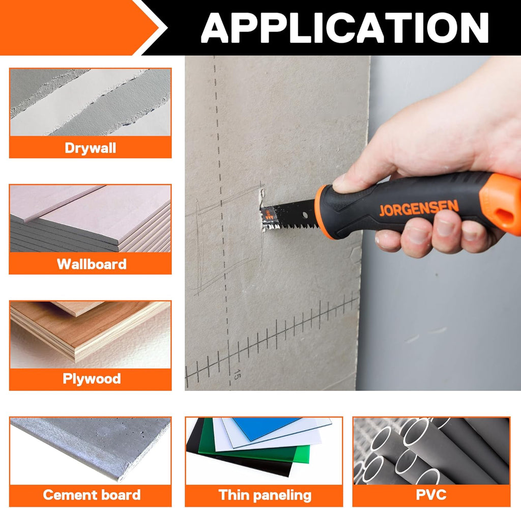 Drywall Saw & 6-inch Jab Saw with Ergonomic Handle T5805