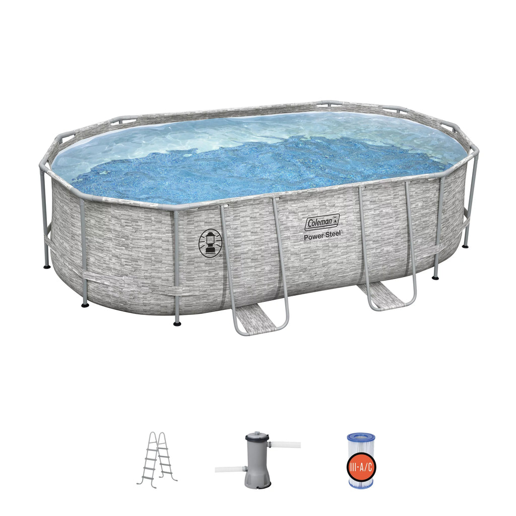 16' x 10' x 48" Oval Above Ground Pool Set M188370