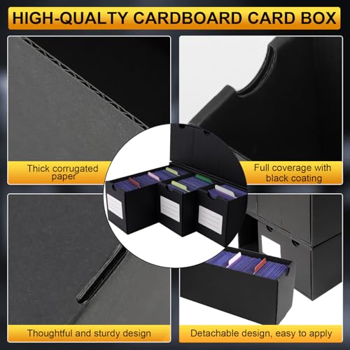 Toploader Storage Box for 3" x 4" Cards, 12 Drawer Organizer with Dividers G212877