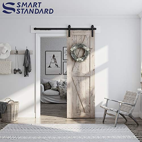 Sliding Barn Door Soft Close Hardware Kit for 36-40 Inch Door Panel Q939896