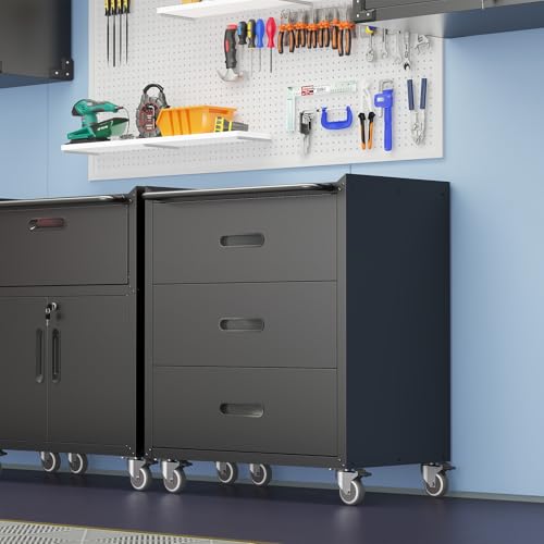 Wall Cabinet with 2 Doors, Lockable, Adjustable Shelves, Heavy Duty Steel J4545
