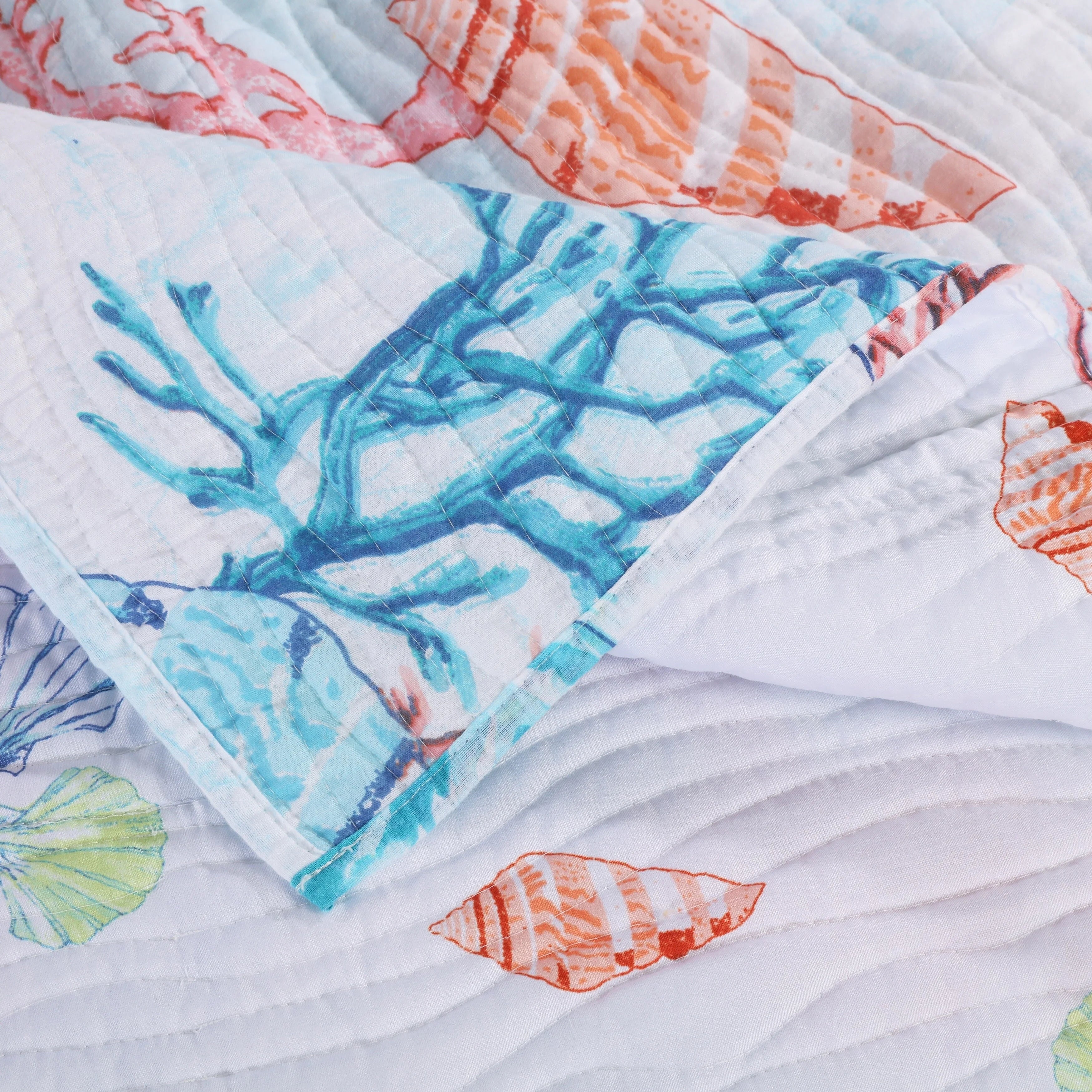 Coastal Quilted Throw P48255