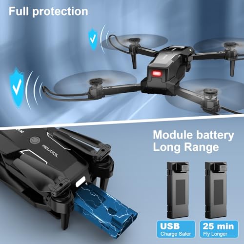 Foldable 1080P Camera Drone for Kids and Beginners T79651