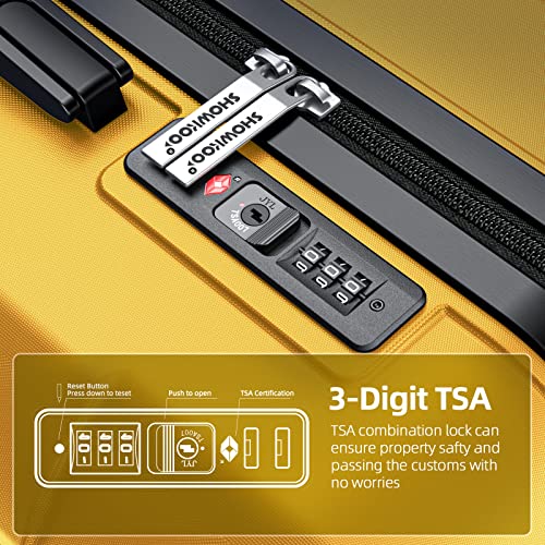 Expandable Luggage Set with TSA Lock A418040