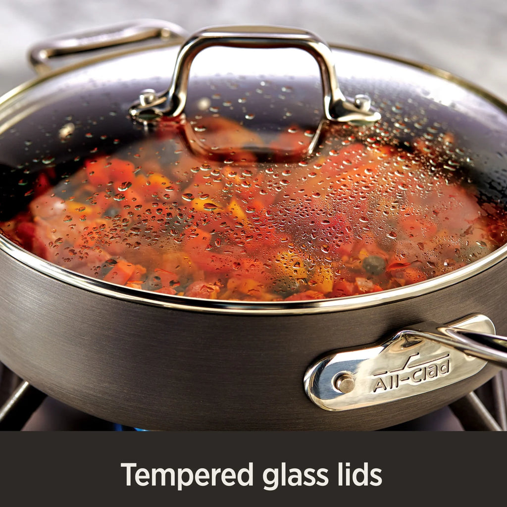 Hard Anodized Nonstick Saute Pan, 4-Quart, Dishwasher Safe J765878
