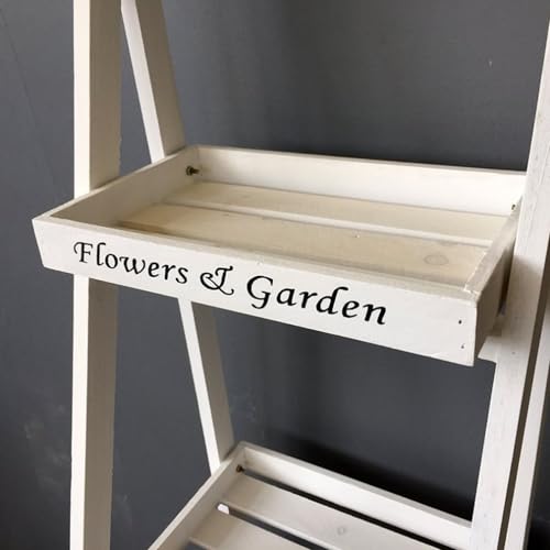 3-Tier Solid Wood Plant Stand for Indoor Outdoor Use H26174