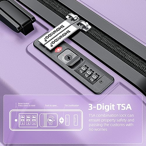 Expandable Luggage Set with TSA Lock A418040