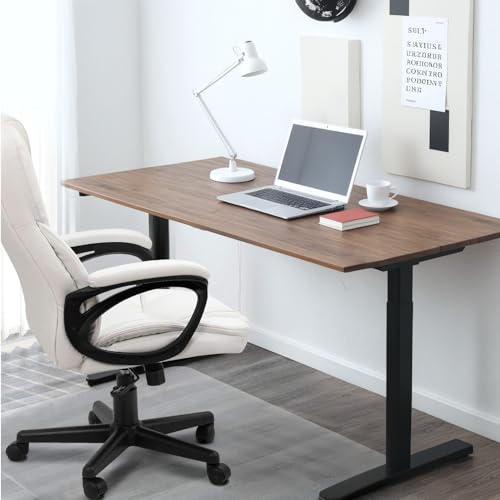 Office Executive Chair High Back Adjustable Swivel PU Leather with Lumbar Support I3854