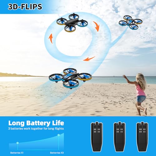 Mini Drone for Kids with Auto Hovering and Headless Mode T83710
