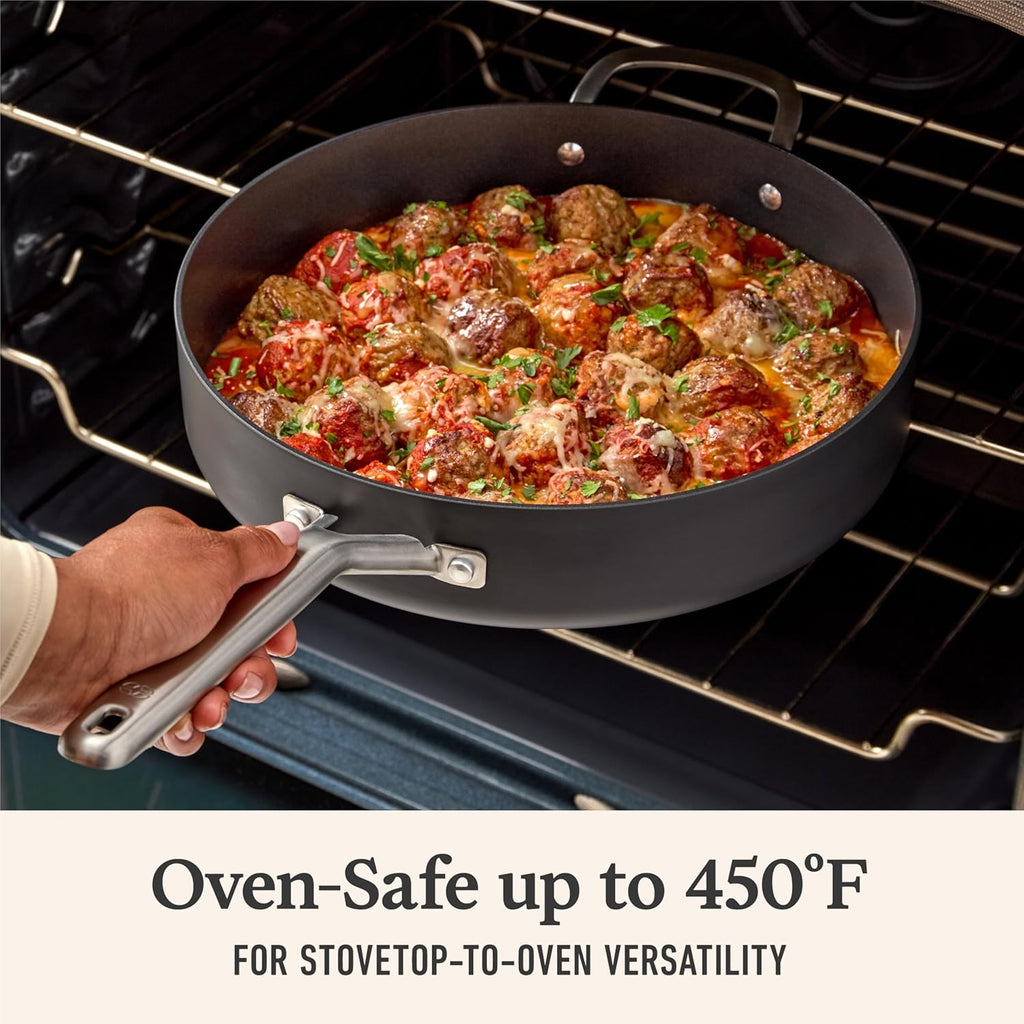 Hard-Anodized Nonstick 5-Qt. Sauté Pan with Lid N469450