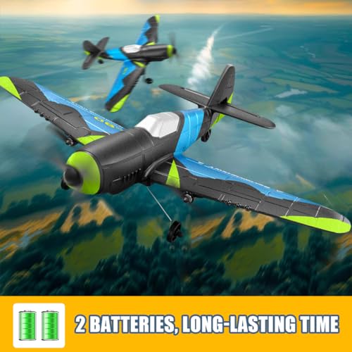 F-22 Stealth Raptor Remote Control Airplane, 3 Channel Stunt Fighter for Beginners J844540