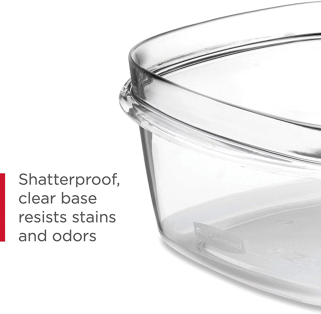 Food Storage Containers Variety Set of 5, Clear Meal Prep N23819