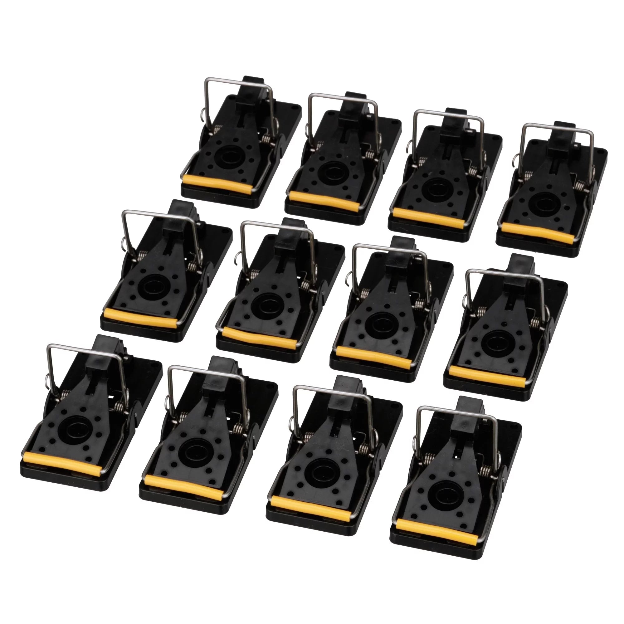 Grandpa Gus's Small Snap Traps for Mice, 3.86" x 1.81" (Pack of 12)