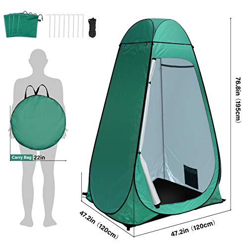 Pop-Up Privacy Tent for Camping Outdoor Portable Toilet Bathroom Changing Room A21059