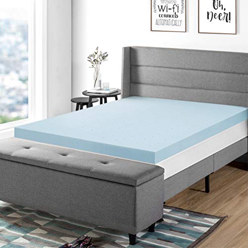 Queen Size 3 Inch Ventilated Memory Foam Mattress Topper V52104