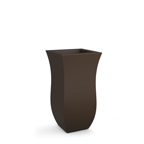 Valencia 30in Tall Planter - Black - with Removable Plug D258248