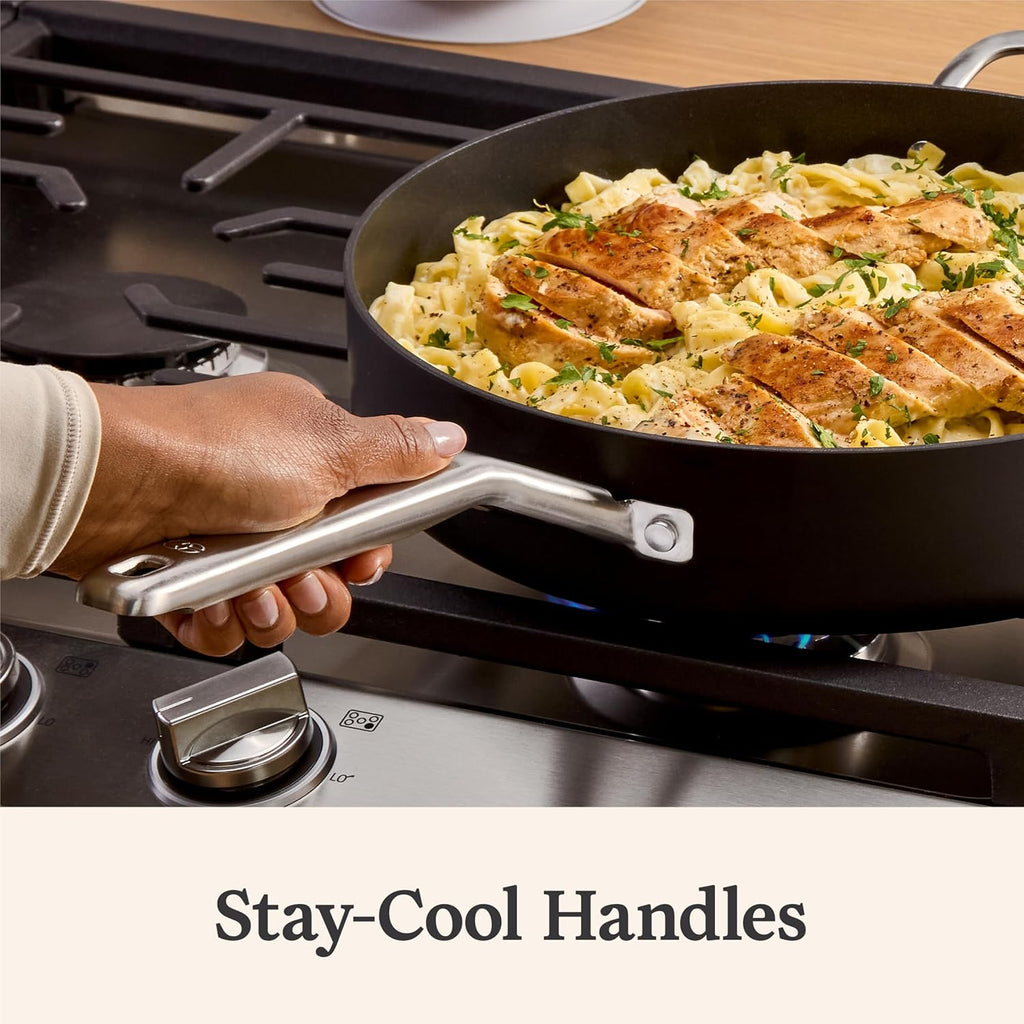 Hard-Anodized Nonstick 5-Qt. Sauté Pan with Lid N469450