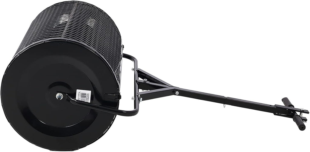 Peat Moss Spreader 36 inch, Compost Spreader Metal Mesh, 2 in 1 ATV and T Shaped Handle S1648